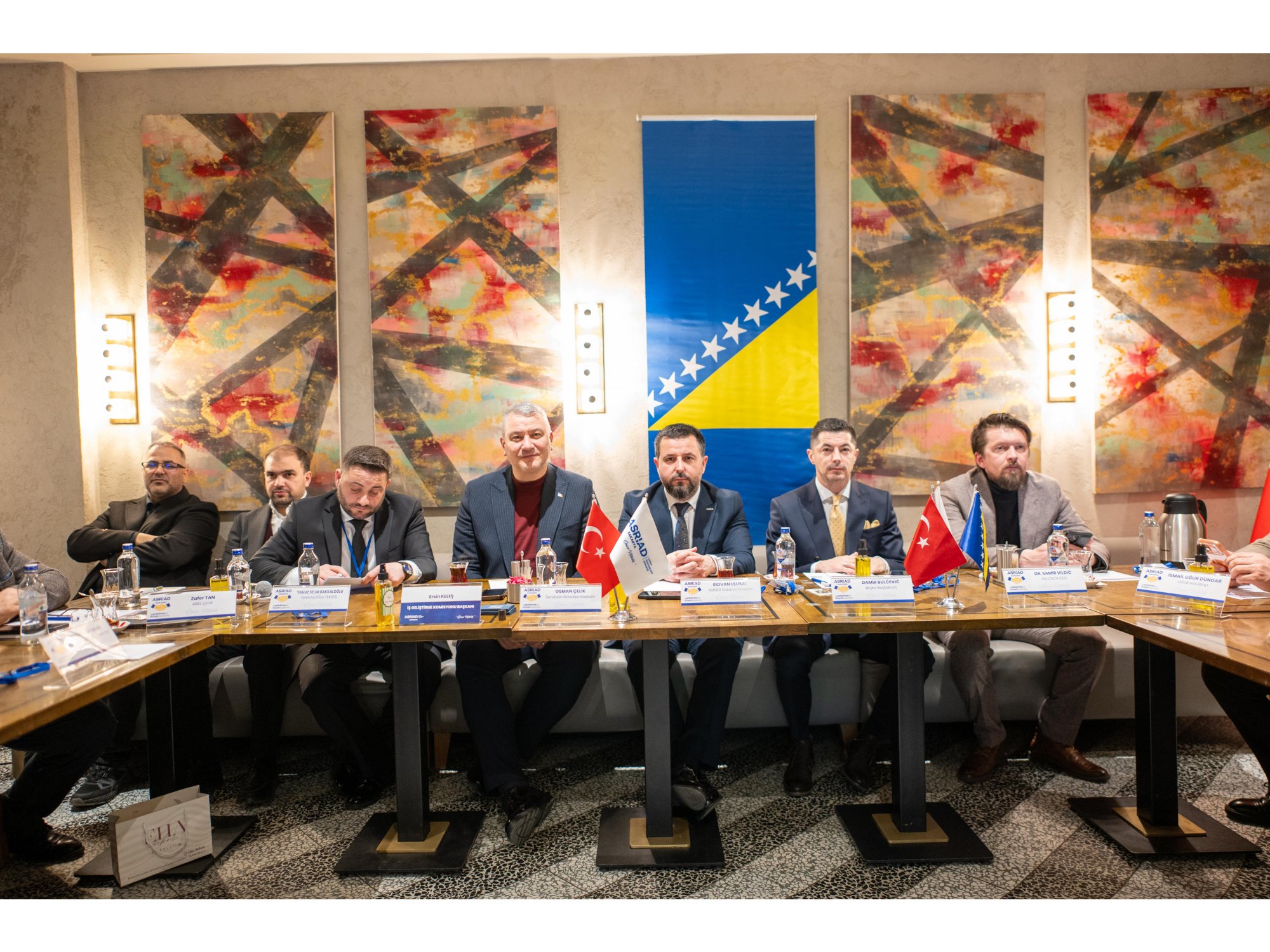 ASRİAD Sakaryanın 37. İş Geliştirme Toplantısı Uluslararası vizyon ile gerçekleşti.  Bosna Hersek Brçko Bölgesi Başbakanı Sn. Damir Bulčević ve Serdivan B